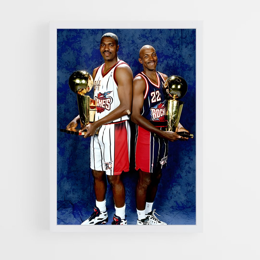 Poster Trophées des Rockets – affiche Basketball (vue 3)